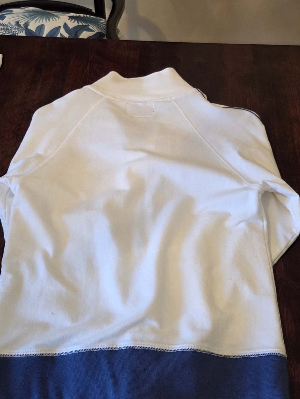 47 Brand White and Blue Blue Jays Zip-Up Hoodie - Picture 3 of 9